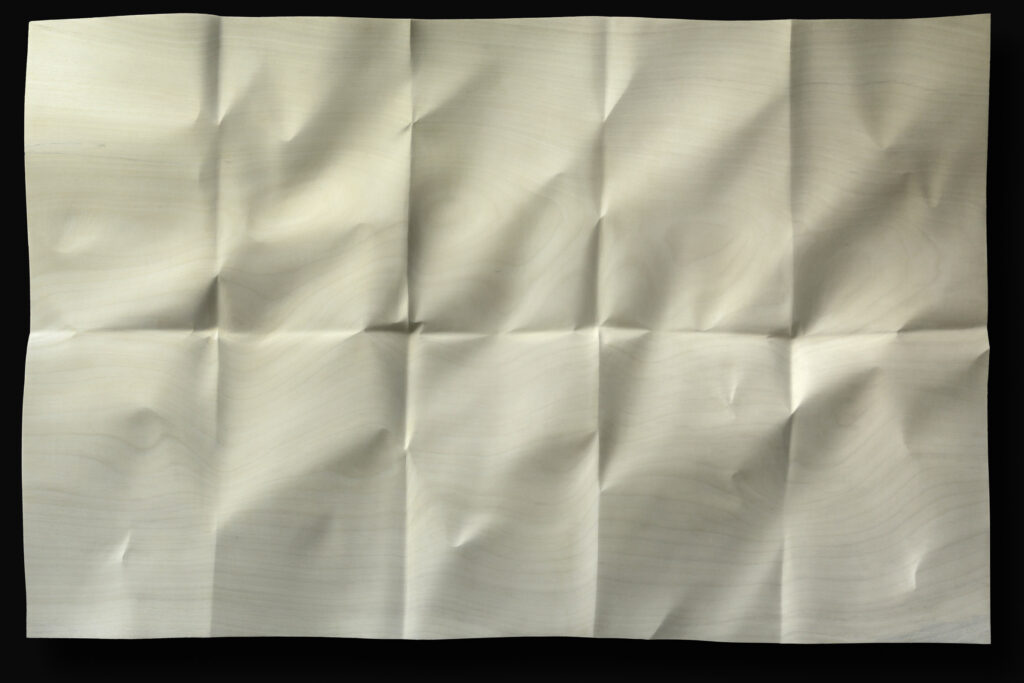 Papier déplié dix plis Papier déplié dix plis